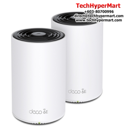 TP-Link Deco XE75 (2-pack) WiFi System (574 Mbps, Tri-Band, 4 internal antennas)