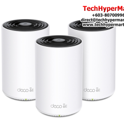 TP-Link Deco XE75 (2-pack) WiFi System (574 Mbps, Tri-Band, 4 internal antennas)