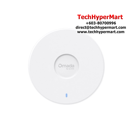 TP-Link EAP727 Access Point (688Mbps Wireless AX, 6dBi Internal Antennas, 2.4 GHz and 5 GHz)