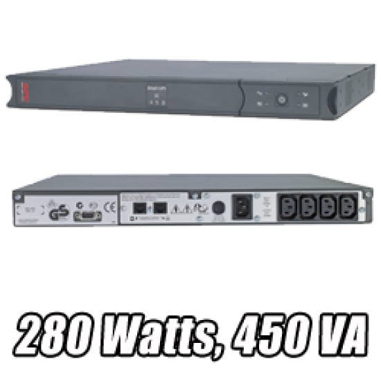 APC Smart-UPS SC 450VA 230V - 1U Rackmount/Tower (SC450RMI1U)