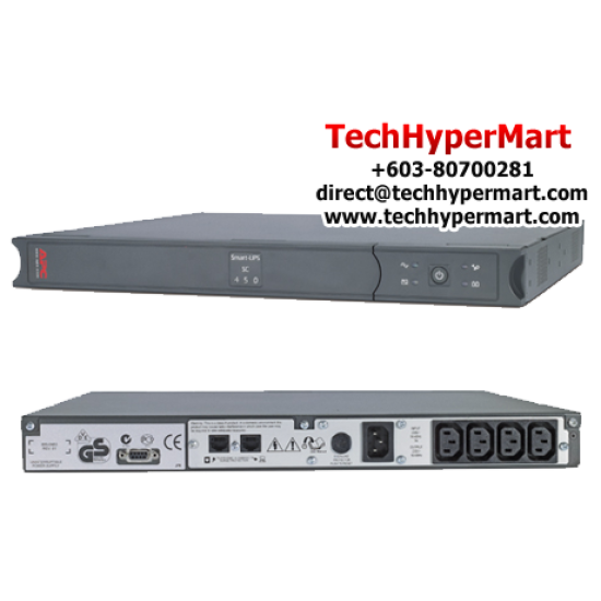 APC Smart-UPS SC 450VA 230V - 1U Rackmount/Tower (SC450RMI1U)