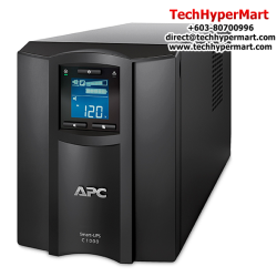 APC SMC1000IC UPS (1000VA, 600Watts / 1.0kVA, RJ-45 Serial, USB)