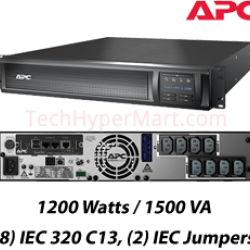 APC Smart-UPS X 1500VA Rack/Tower LCD 230V with Network Card (SMX1500RMI2UNC)