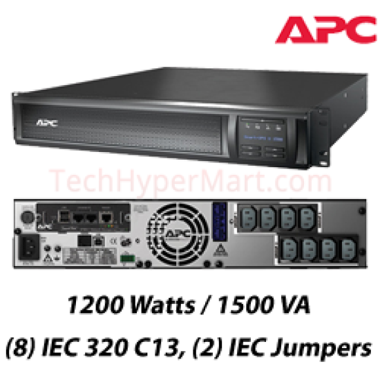 APC Smart-UPS X 1500VA Rack/Tower LCD 230V with Network Card (SMX1500RMI2UNC)