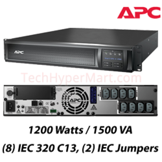 APC Smart-UPS X 1500VA Rack/Tower LCD 230V (SMX1500RMI2U)