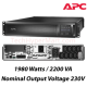 APC Smart-UPS X 2200VA Rack/Tower LCD 200-240V (SMX2200RMHV2U)