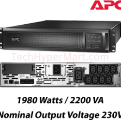 APC Smart-UPS X 2200VA Rack/Tower LCD 200-240V (SMX2200RMHV2U)