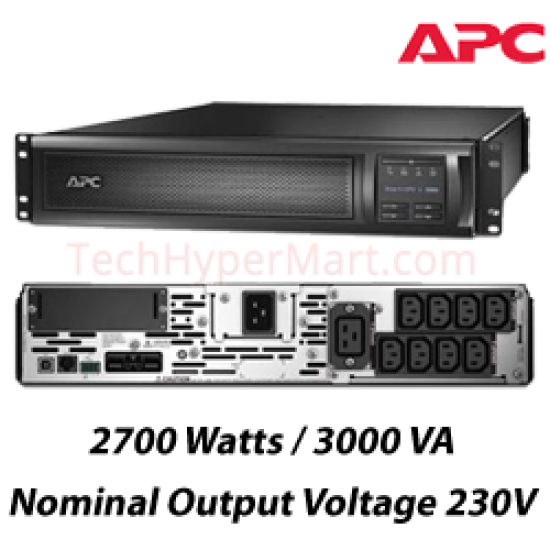APC Smart-UPS X 3000VA Rack/Tower LCD 200-240V (SMX3000RMHV2U)