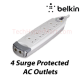 Belkin Home Series 4-Socket Surge Protector
