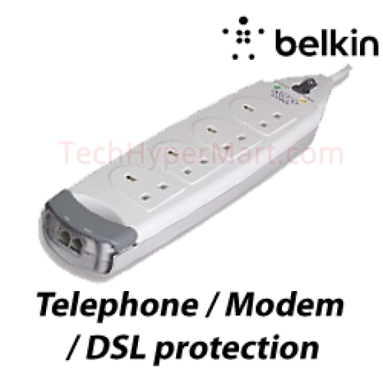 Belkin Home Series 4-Socket Surge Protector (F9H410sa2M)