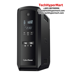 CyberPower CP1500EPFCLCD UPS (1500VA, 900 Watts, 230 ± 10% VAC, Schuko x 6)