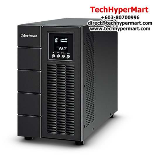 CyberPower OLS2000E UPS (2000VA, 1800 Watts, 208 ± 1% VAC, Hardwire Terminal Block x 1 / CN x 4)