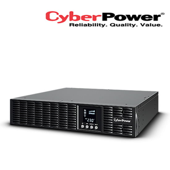 CyberPower OLS3000ERT2U (3000VA / 2700W, Scalable Runtime via EBM, EMI and RFI Filtration, Zero Transfer Time)