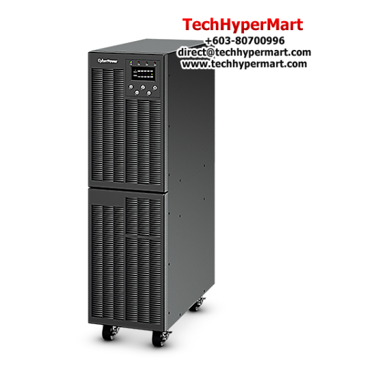 CyberPower OLS6000EC UPS (6000VA, 4800 Watts, 208 ± 1% VAC, Hardwire Terminal Block x 1)