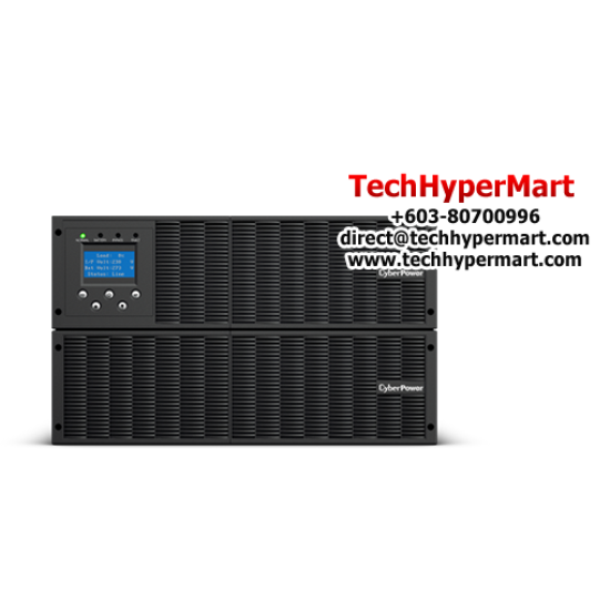 CyberPower OLS6000ERT6U UPS (6000VA, 5400 Watts, 208 ± 1% VAC, Hardwire Terminal Block x 1) CyberPower OLS6000ERT6U UPS (6000VA, 5400 Watts, 208 ± 1% VAC, Hardwire Terminal Block x 1)