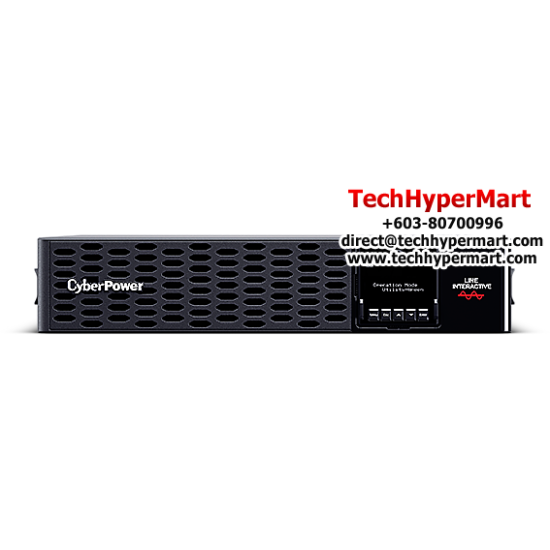 CyberPower PR1500ERT2U UPS (1500VA, 1500 Watts, 220 ± 5% VAC, IEC C13 x 10)