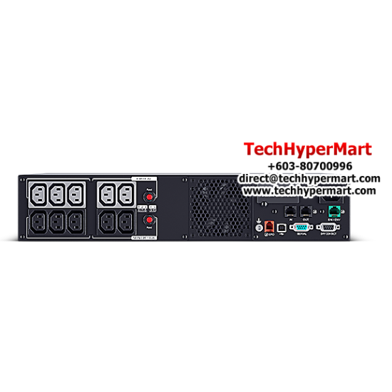 CyberPower PR1500ERT2U UPS (1500VA, 1500 Watts, 220 ± 5% VAC, IEC C13 x 10)