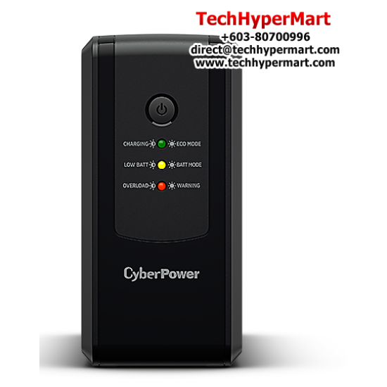 CyberPower UT800EG UPS (800VA, 400 Watts, 230 ± 10% VAC, Universal x 3)