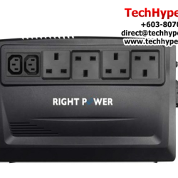Right Power PowerCube 800G2 UPS (800VA Capacity, 162 - 290VAC, 12V 7AH, 40dB)