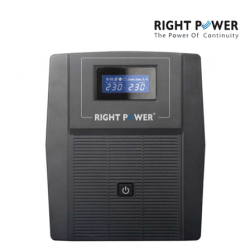 Right Power PowerTank F800 UPS (800VA Capacity, High Quality SLA Battery, Built-in EMI/RFI Noise Filter)