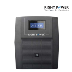 Right Power PowerTank F800P UPS (800VA Capacity, High Quality SLA Battery, Built-in EMI/RFI Noise Filter)