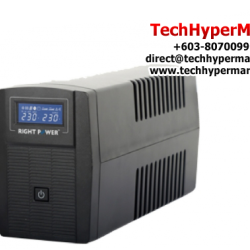 Right Power PowerTank F1200P UPS (1200VA Capacity, High Quality SLA Battery, Built-in EMI/RFI Noise Filter)