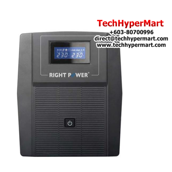 Right Power PowerTank F2200P UPS (2200VA Capacity, High Quality SLA Battery, Built-in EMI/RFI Noise Filter)