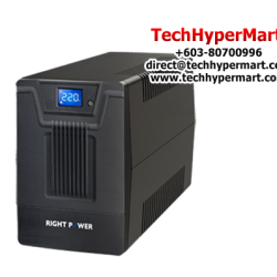 Right Power PowerTank P1000T UPS (1000VA Capacity, Lightning, Spike & Surge Protection)