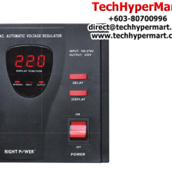Right Power TDC 1000 AVR (1000 VA Capacity, Heavy Duty High Performance AVR, Transient Voltage Surge Suppression)