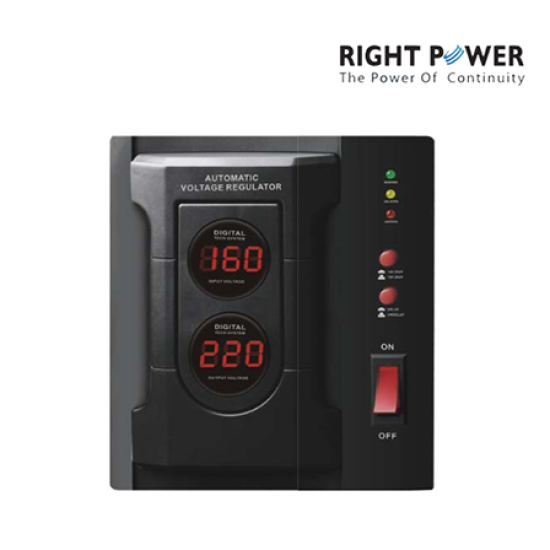 Right Power TDR 3000 AVR (3000 VA Capacity, Heavy Duty High Performance AVR)