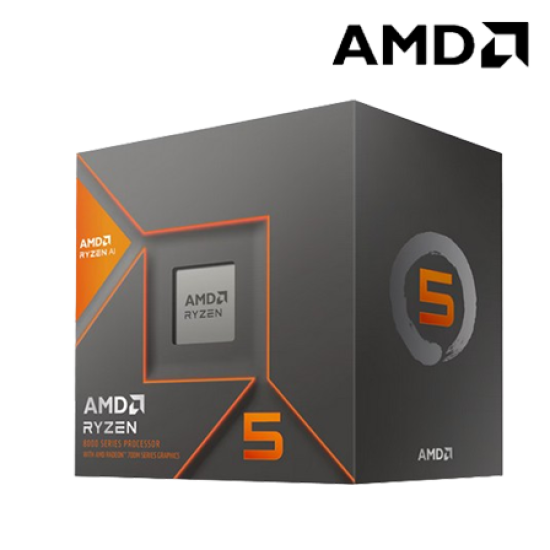 AMD Ryzen 5 8600G CPU Processor (6MB Cache, 4.3GHz, Socket AM5, 6 Cores)