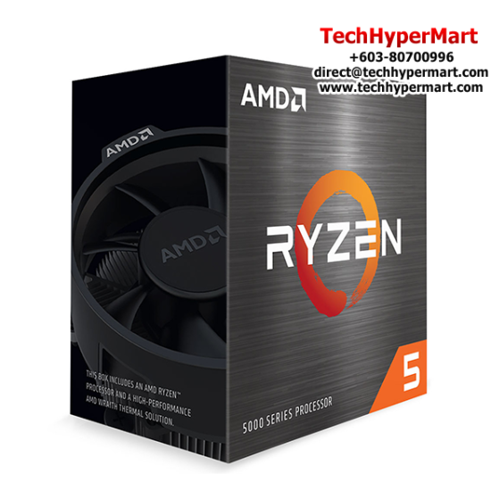 AMD Ryzen 5 5600 CPU Processor (32MB Cache, 3.5GHz, Socket AM4, 12 Cores)