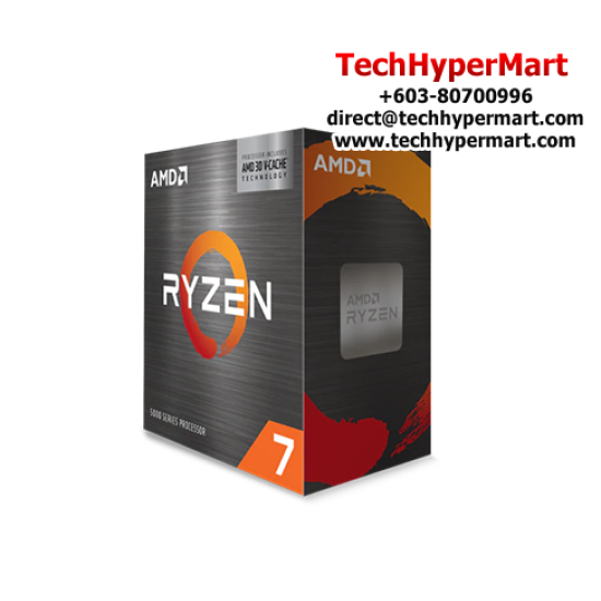 AMD Ryzen 7 5800X3D CPU Processor (96MB Cache, 3.4GHz, Socket AM4, 8 Cores)