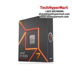 AMD Ryzen 7 7700X CPU Processor (32MB Cache, 5.4GHz, Socket AM5, 8 Cores)