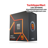 AMD Ryzen 9 7900X CPU Processor (64MB Cache, 4.7GHz, Socket AM5, 12 Cores)