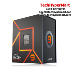 AMD Ryzen 9 7900X CPU Processor (64MB Cache, 4.7GHz, Socket AM5, 12 Cores)