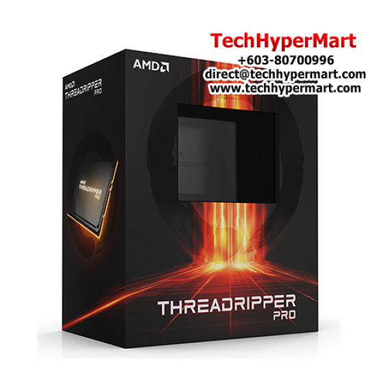 AMD Ryzen Threadripper Pro 5955WX CPU Processor (64MB Cache, 4.0GHz, Socket sWRX8, 16 Cores)