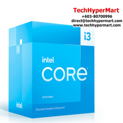 Intel Core-i3-13100F Processor (5 MB Cache, 3.4 GHz, Lithography 7 nm, Sockets Supported FCLGA1700)