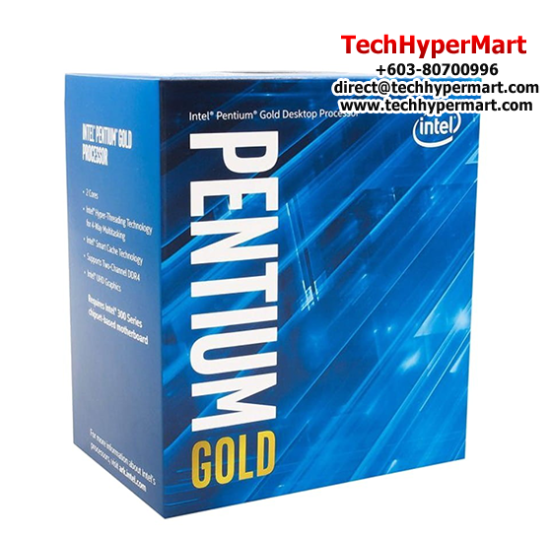 Intel Pentium G6400 Processor (4 MB Cache, up to 4 GHz, 14 nm, Sockets Supported LGA1200) Intel Pentium G6400 Processor (4 MB Cache, up to 4 GHz, 14 nm, Sockets Supported LGA1200)