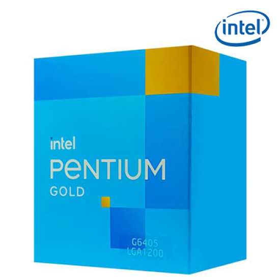 Intel Pentium G6405 Processor (4 MB Cache, up to 4.1 GHz, 14 nm, Sockets Supported LGA1200) Intel Pentium G6405 Processor (4 MB Cache, up to 4.1 GHz, 14 nm, Sockets Supported LGA1200)