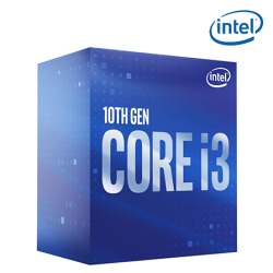 Intel Core i3-10100 Processor (6 MB Cache, 3.6 GHz, Lithography 14 nm, Sockets Supported LGA1200)