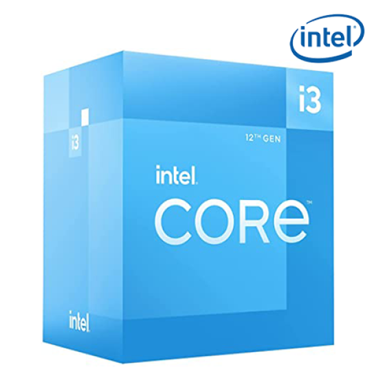 Intel Core i3-12100 Processor (12 MB Cache, 4.3 GHz, Lithography 7nm, Sockets Supported LGA1700)