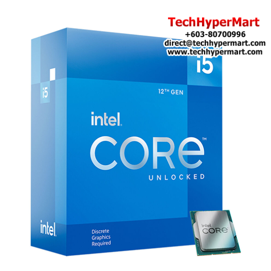 Intel Core i5-12600KF Processor (9.5 MB Cache, 4.9 GHz, Lithography 7 nm, Sockets Supported LGA1700)