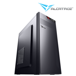 Alcatroz FUTURA BLACK N2000 PRO Casing (ATX, 230watts, 2x 2.5" SSD, 12cm Fan)