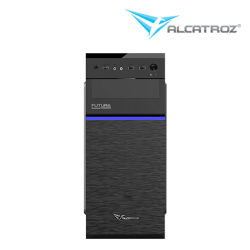 Alcatroz FUTURA BLACK N3000 PRO Casing (ATX, 230watts, 2x 2.5" SSD, 12cm Fan)