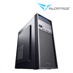 Alcatroz FUTURA BLACK N5000 PRO Casing (ATX, 230watts, 2x 2.5" SSD, 12cm Fan)