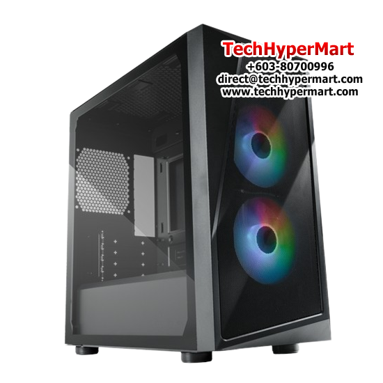 Cooler Master CMP 320 Mesh Geode Chassis (Micro ATX, Mini ITX, 4 Expansion Slots, USB 3.2 x1, 120mm fan)