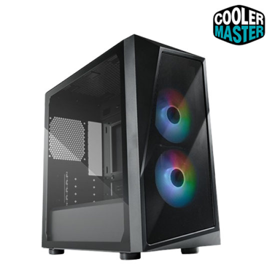 Cooler Master CMP 320 Mesh Geode Chassis (Micro ATX, Mini ITX, 4 Expansion Slots, USB 3.2 x1, 120mm fan)