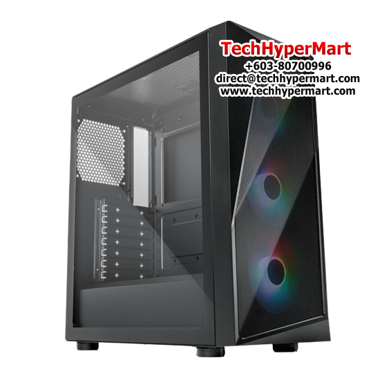 Cooler Master CMP 520 Mesh Geode Chassis (Micro ATX, Mini ITX, ATX, 7 Expansion Slots, USB 3.2 x1, 120mm fan)