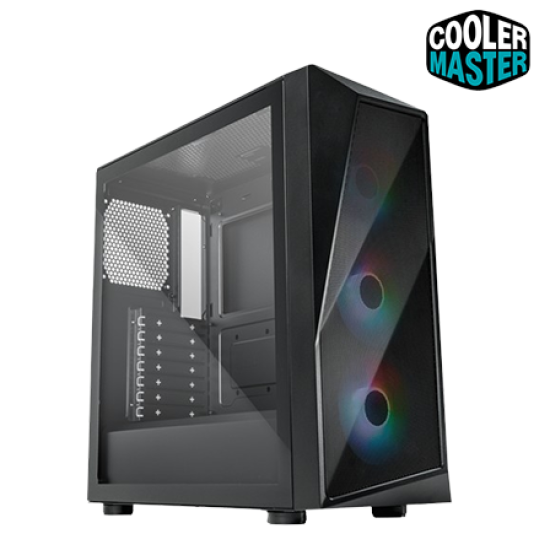 Cooler Master CMP 520 Mesh Geode Chassis (Micro ATX, Mini ITX, ATX, 7 Expansion Slots, USB 3.2 x1, 120mm fan)